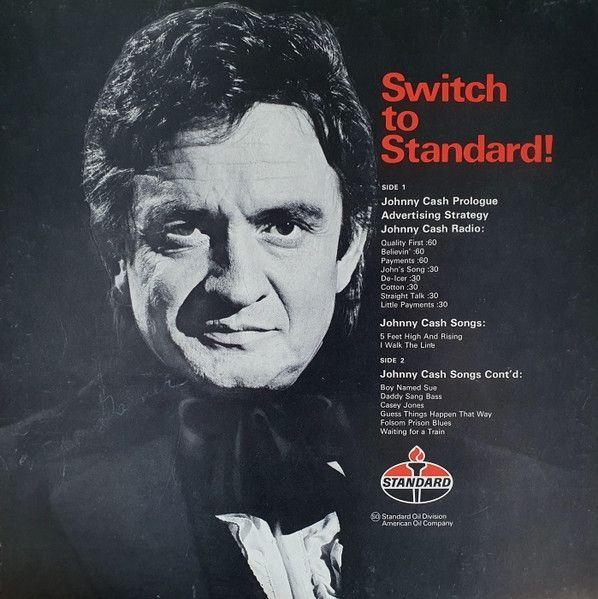 Capa do álbum "Switch To Standard!", de Johnny Cash
