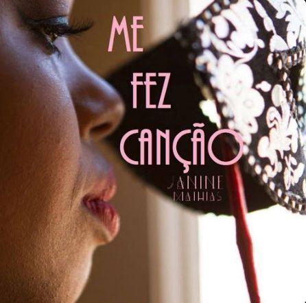 Capa do Single/EP "Me Fez Canção", de Janine Mathias