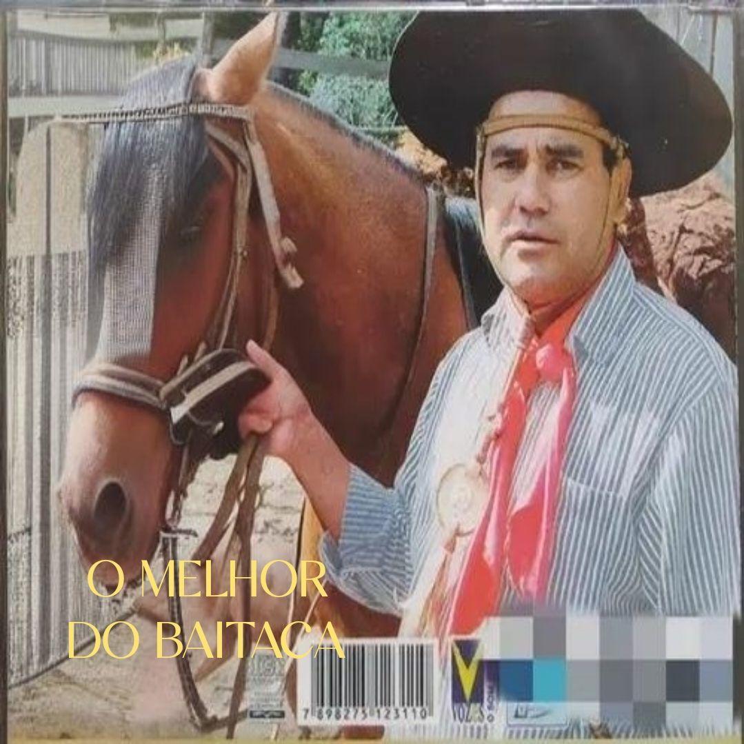 Portada del álbum "O Melhor do Baitaca", de Baitaca