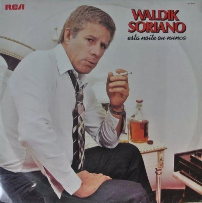 Portada de Álbum "Esta Noite Ou Nunca", de Waldick Soriano