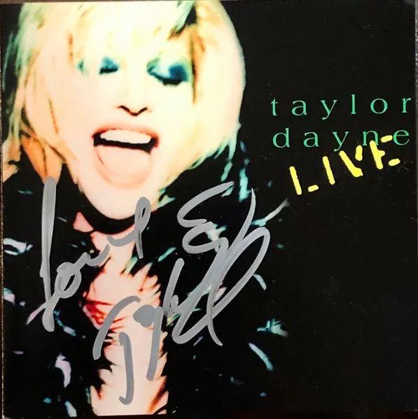Portada de Álbum "Live", de Taylor Dayne