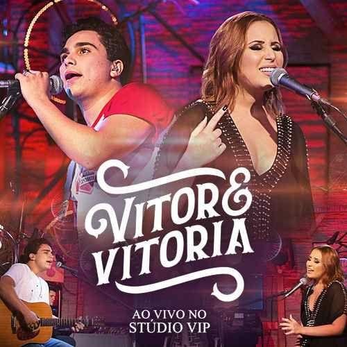 Capa do Álbum "Ao Vivo No Studio Vip, Pt. 1", de Vitor e Vitoria