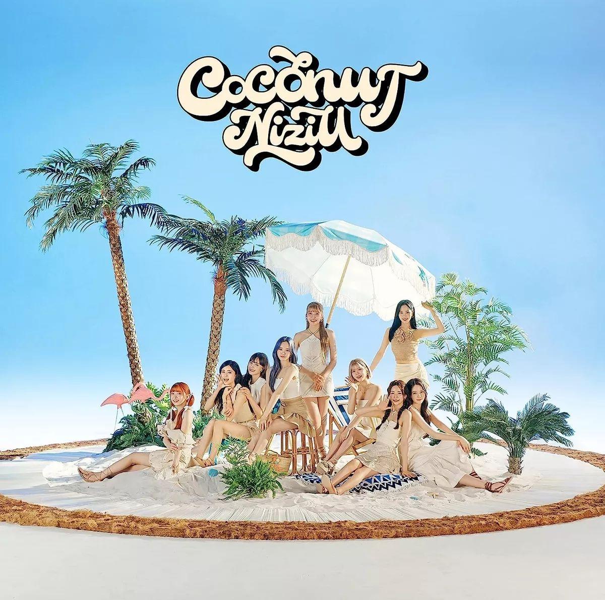 Capa do Álbum "COCONUT -Deluxe Edition-", de NiziU