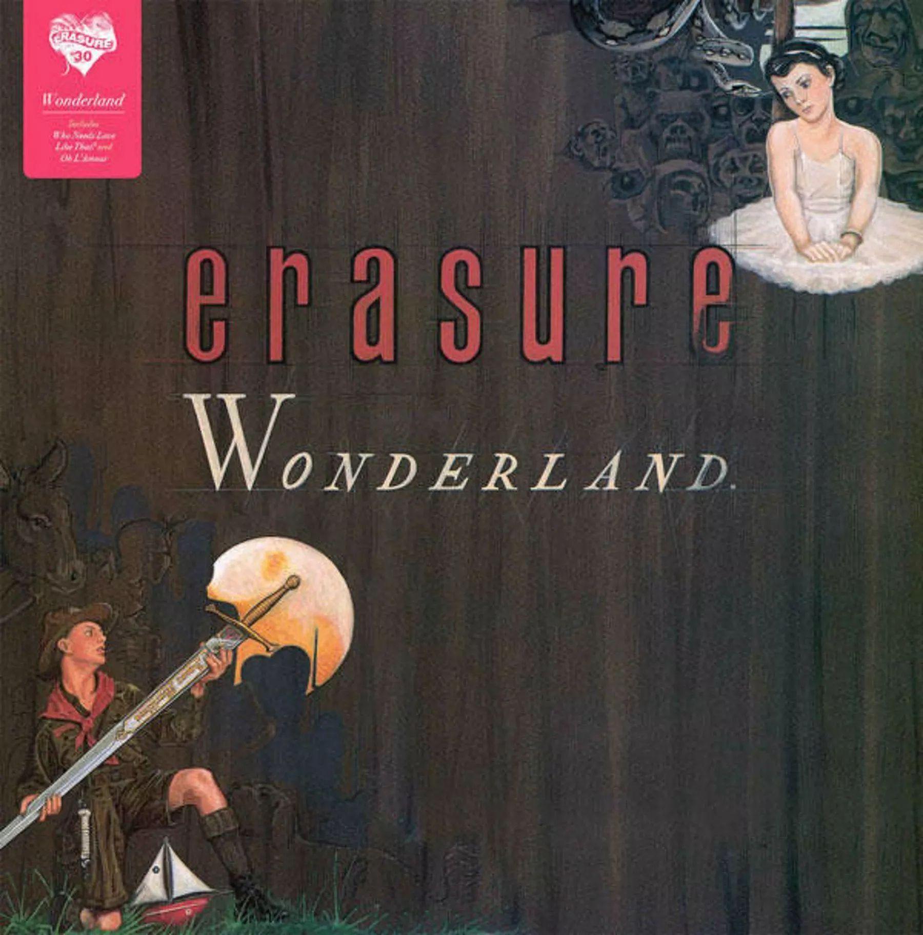 Portada del álbum "Wonderland", de Erasure