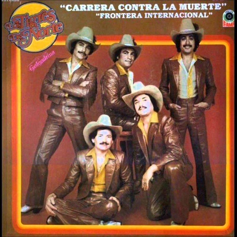 Portada de Álbum "Carrera Contra La Muerte", de Los Tigres del Norte
