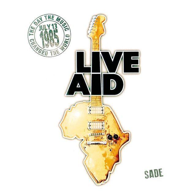 Capa do Single/EP "Sade at Live Aid (Live at Live Aid, Wembley Stadium, 13th July 1984)", de Sade