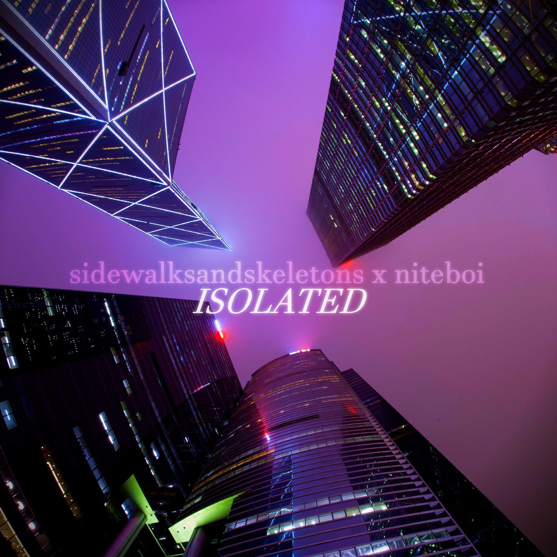 Single/EP cover of "Isolated" by Sidewalks And Skeletons