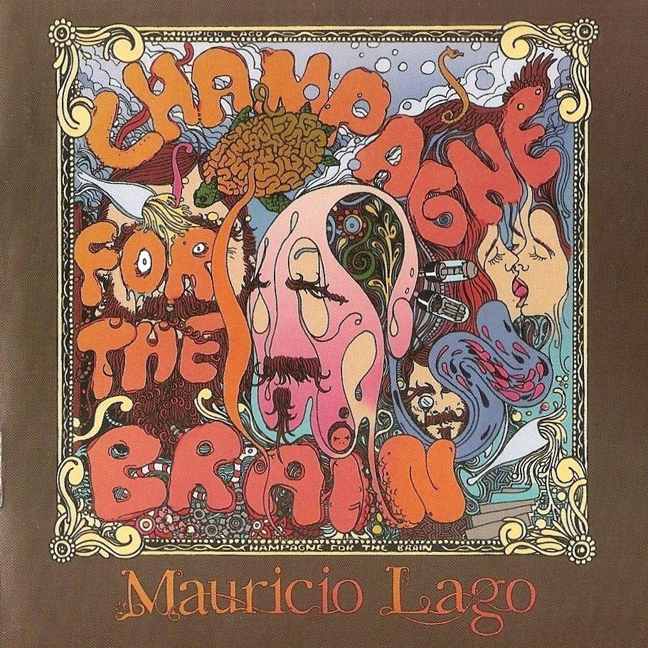 Capa do Álbum "Champagne for the Brain", de Mauricio Lago