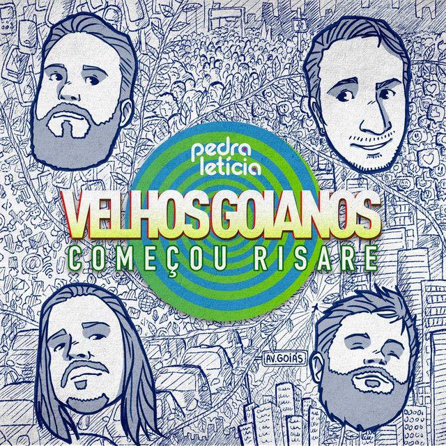 Portada de Álbum "Velhos Goianos Comecou Risare", de Pedra Letícia