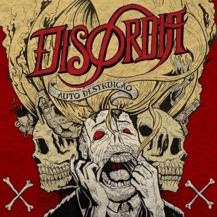 Portada de Álbum "Auto Destruição", de Discordia (Bra)