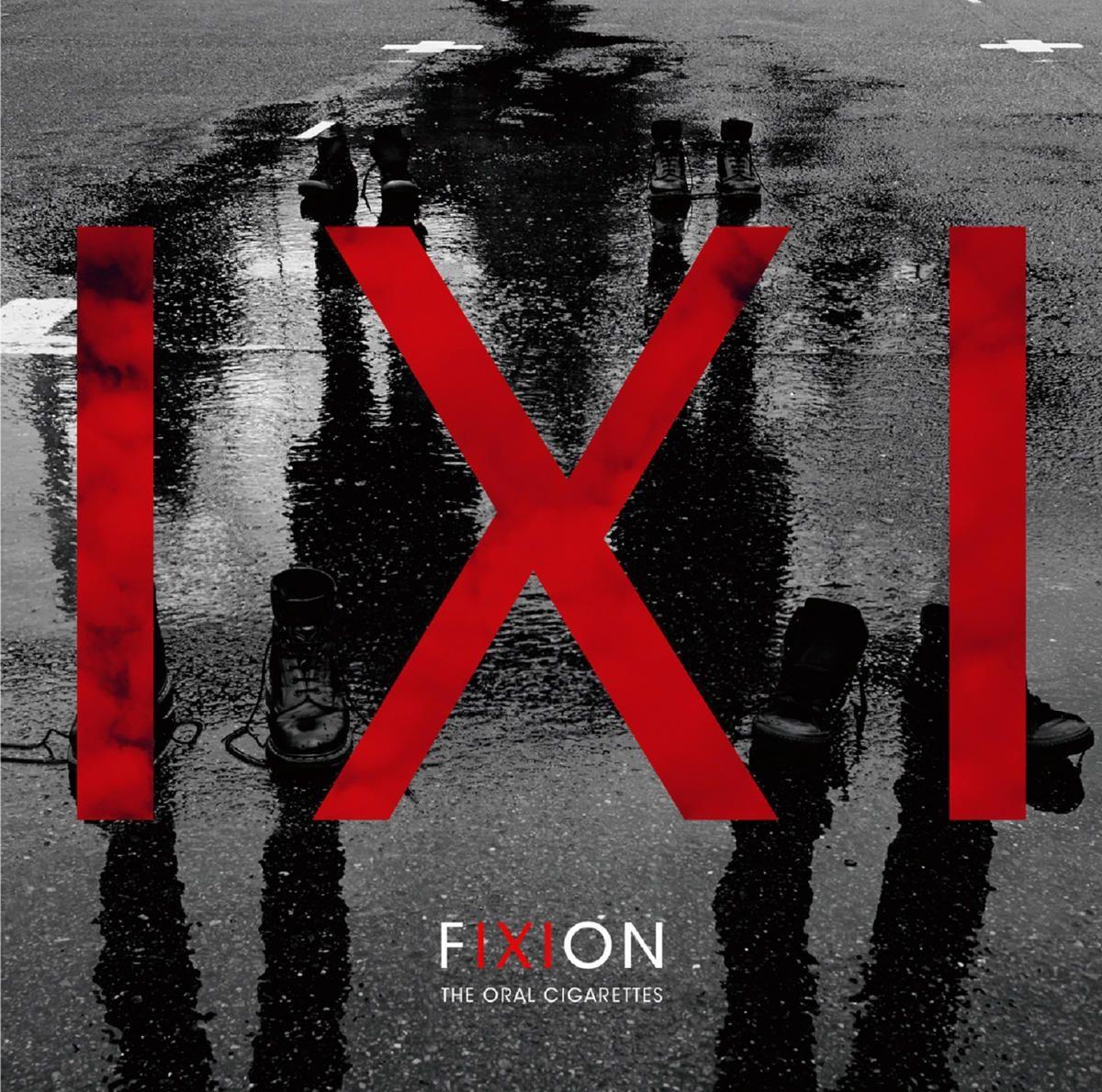 Portada del álbum "Fixion", de THE ORAL CIGARETTES