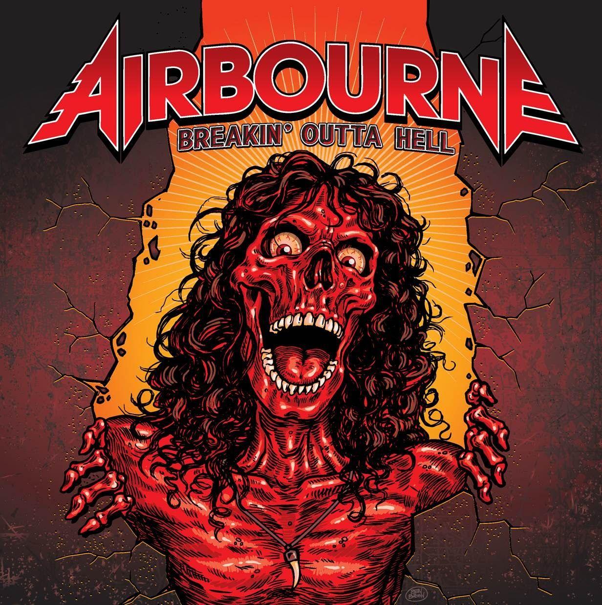 Capa do Álbum "Breakin' Outta Hell", de Airbourne
