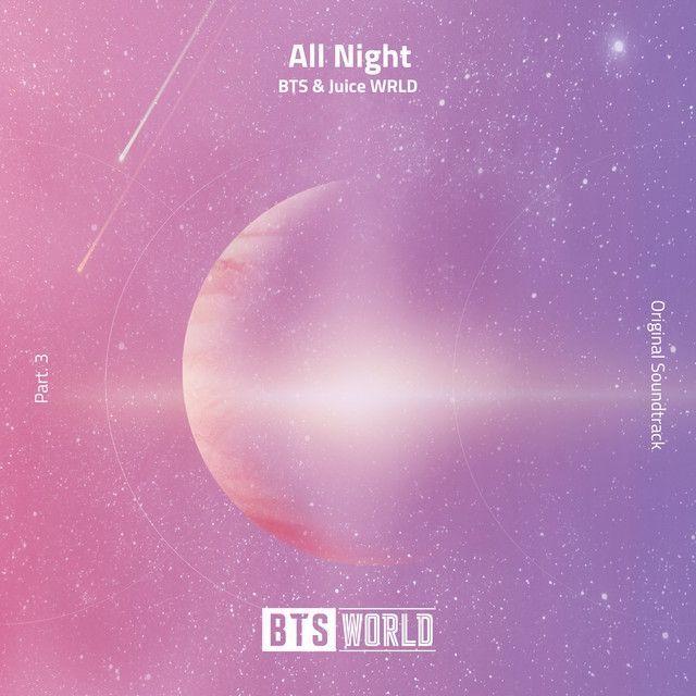Portada de Sencillo/EP "All Night (BTS World Original Soundtrack) [Pt. 3]", de BTS