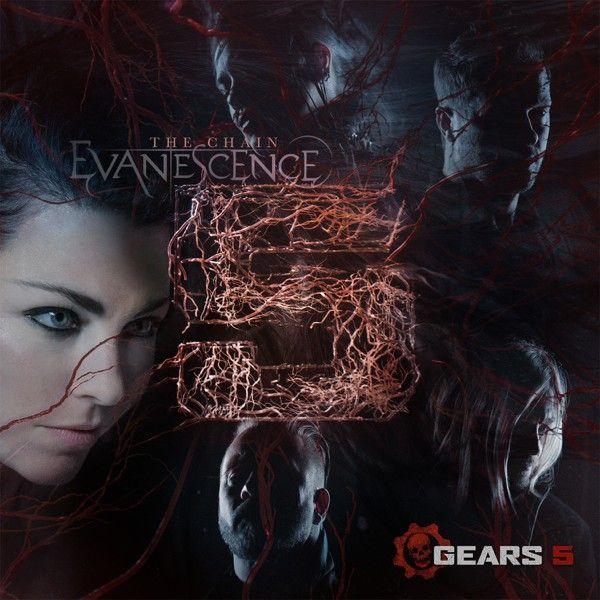 Portada de Sencillo/EP "The Chain", de Evanescence