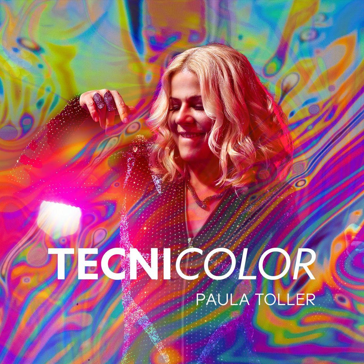 Portada del álbum "TECNICOLOR", de Paula Toller