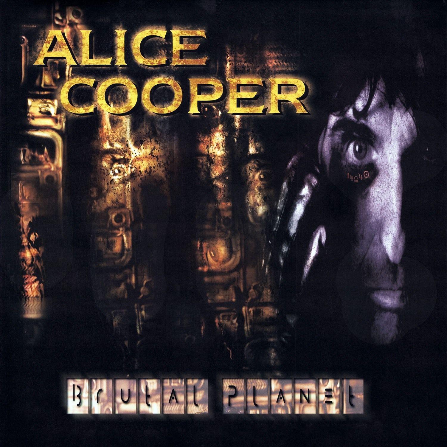 Portada de Álbum "Brutal Planet", de Alice Cooper