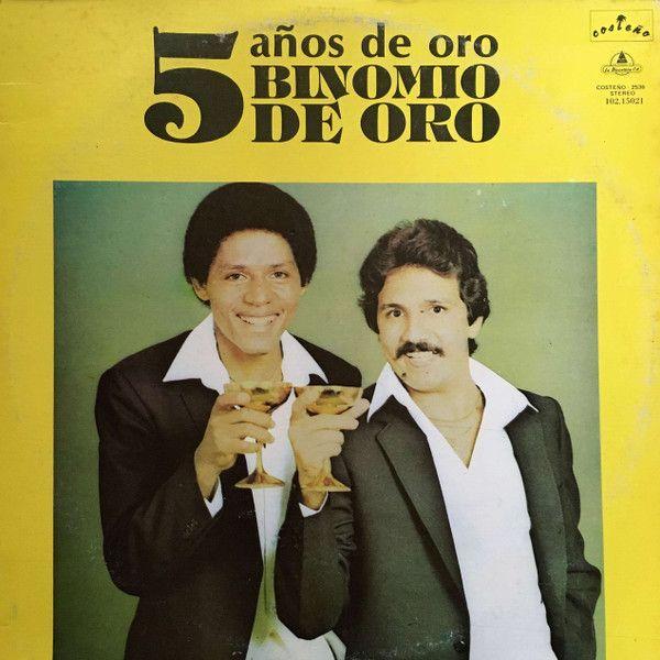 Capa do Álbum "5 Años de Oro", de El Binomio de Oro