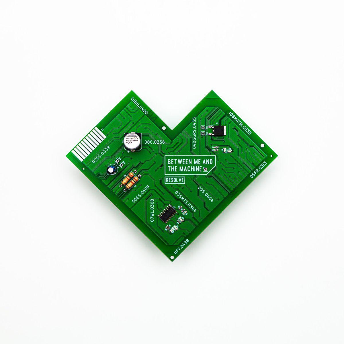 Portada de Álbum "Between me And The Machine", de Resolve