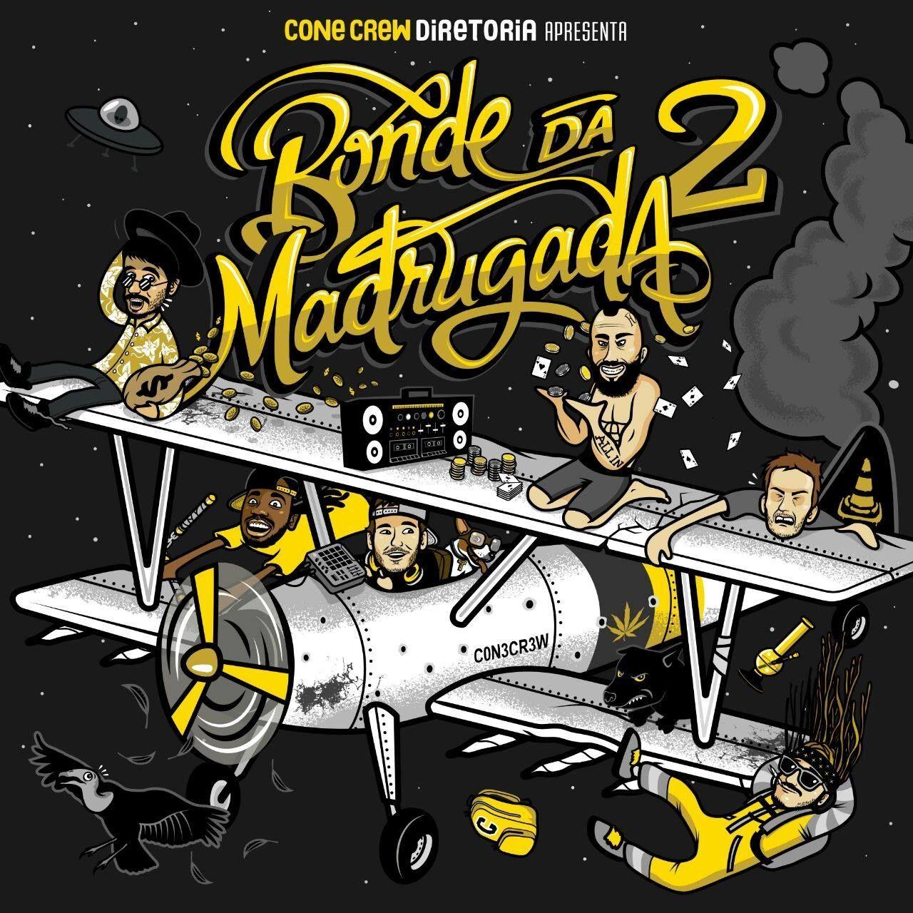 Portada de Álbum "Bonde da Madrugada 2", de ConeCrewDiretoria
