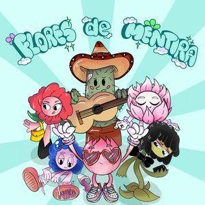 Single/EP cover of "FLORES de MENTIRA" by Mérida