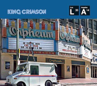 Portada de Álbum "Live at the Orpheum", de King Crimson