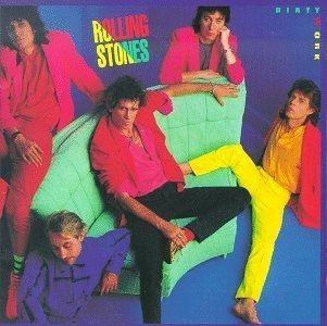 Portada del álbum "Dirty Work", de The Rolling Stones