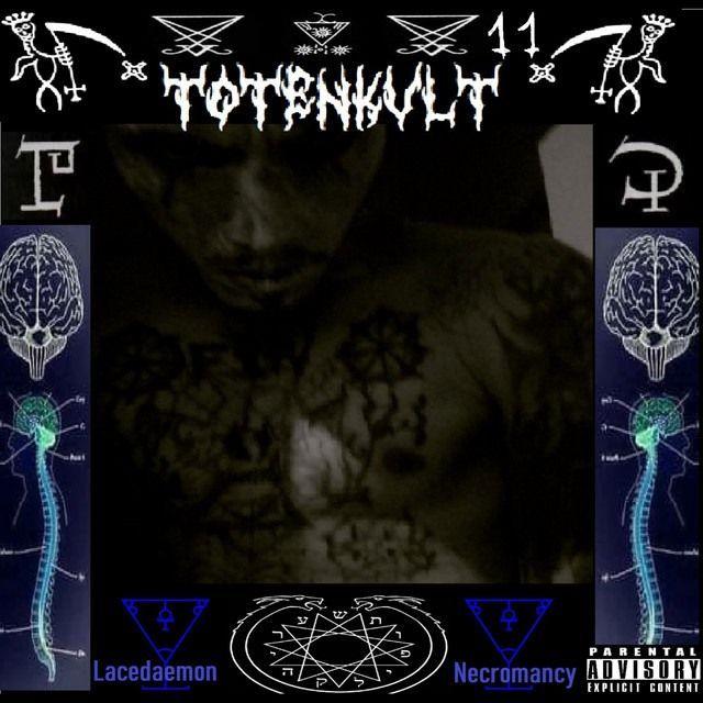 Capa do Single/EP "Lacedaemon Necromancy", de Totenkvlt