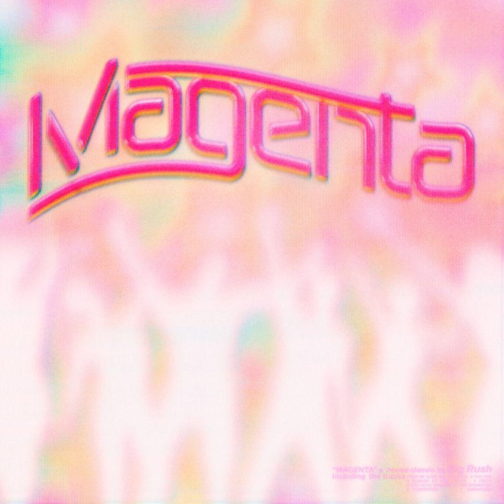 Capa do álbum "MAGENTA", de Big Rush