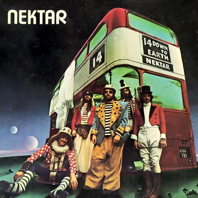 Portada de Álbum "Down To Earth", de Nektar