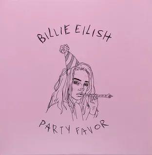 Portada del álbum "party favor", de Billie Eilish