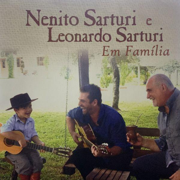 Portada de Álbum "Em Família", de Nenito Sarturi