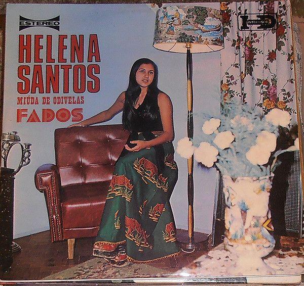 Portada de Álbum "Miúda de Odivelas - Fados", de Helena Santos