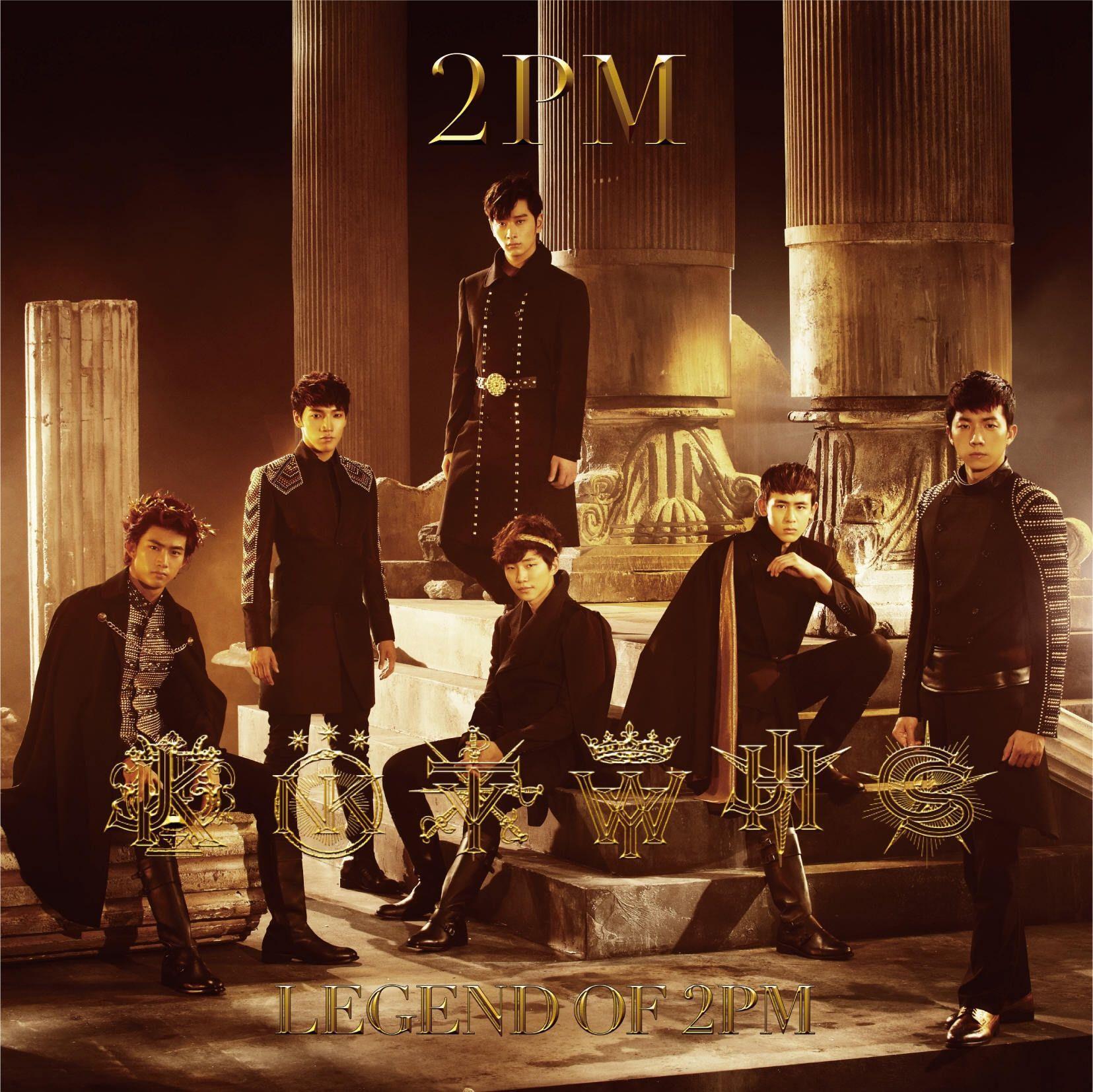 Portada de Álbum "Legend of 2PM", de 2PM