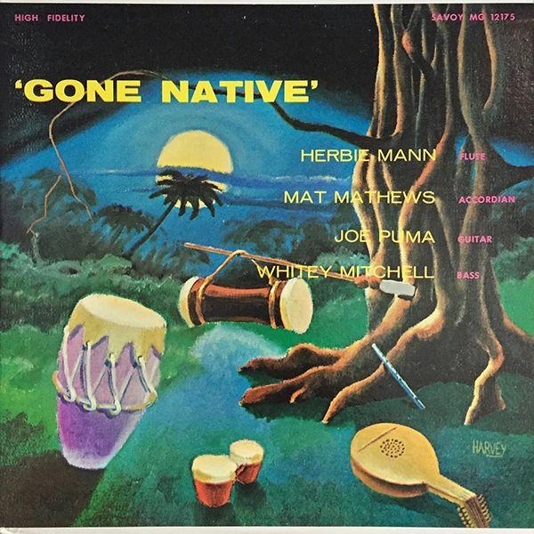 Portada del álbum "Gone Native", de Herbie Mann