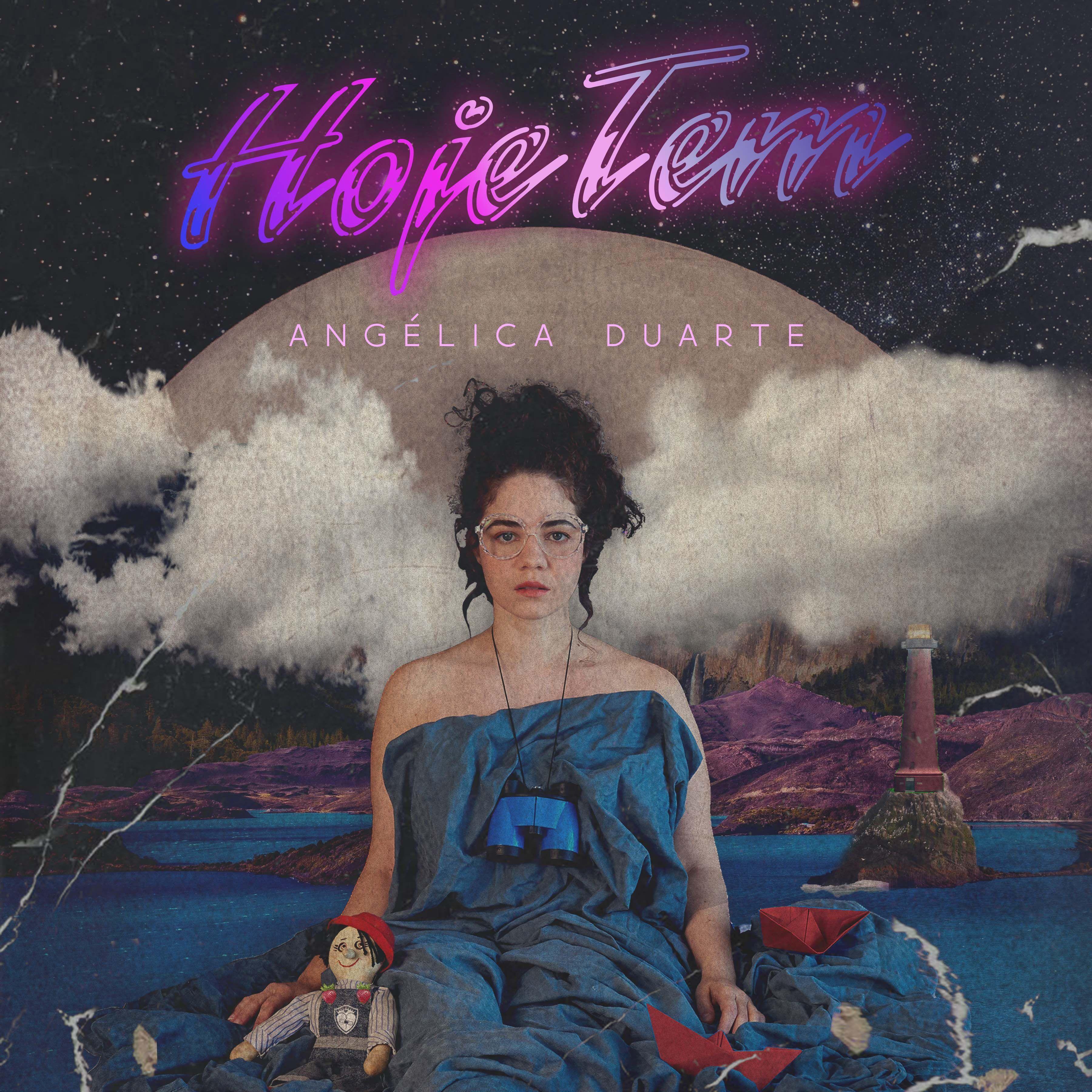 Portada de Sencillo/EP "Hoje Tem", de Angélica Duarte
