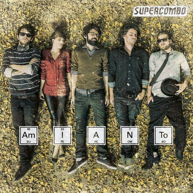 Portada de Álbum "Amianto", de Supercombo