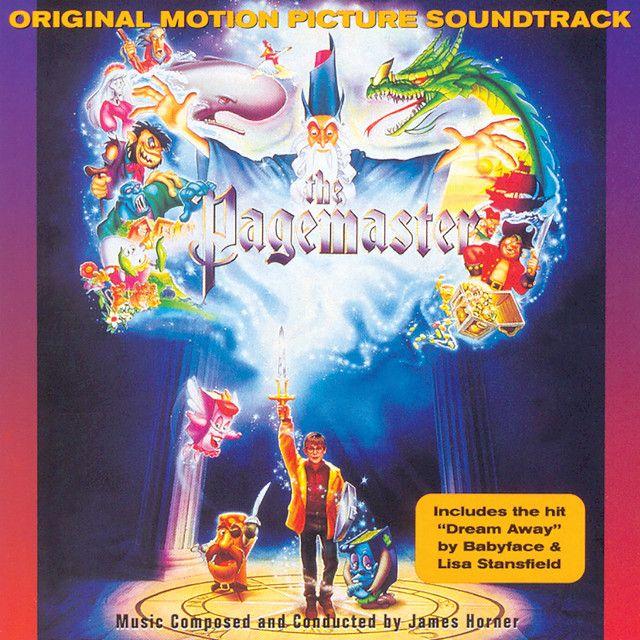 Album cover of "The Pagemaster" by James Horner