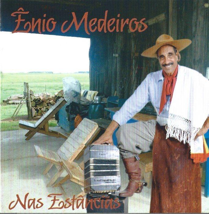 Portada de Álbum "Nas Estâncias", de Ênio Medeiros