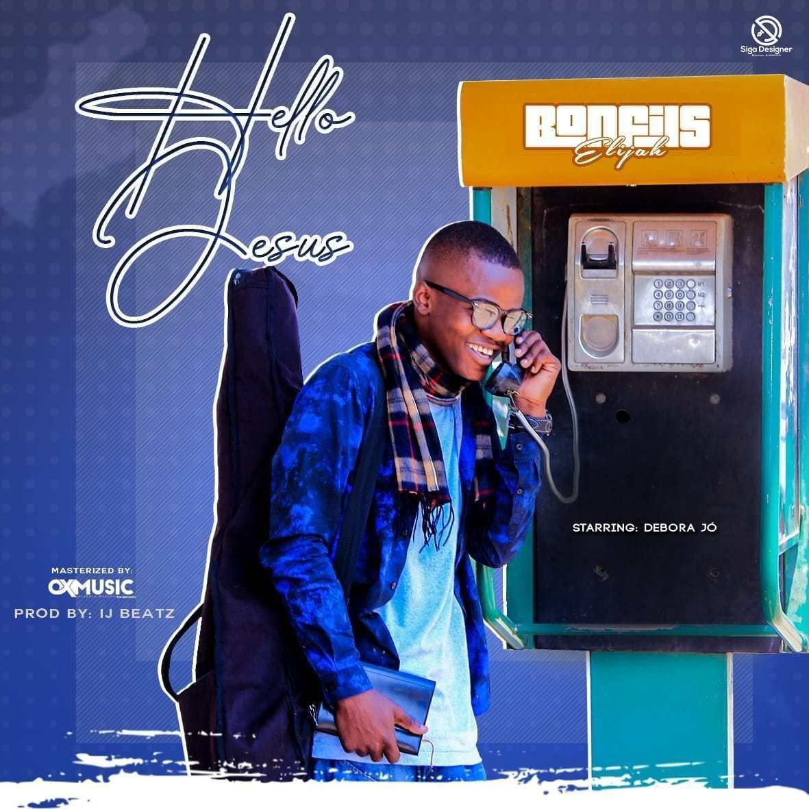 Capa do Single/EP "Hello Jesus", de Bonfils Elijah