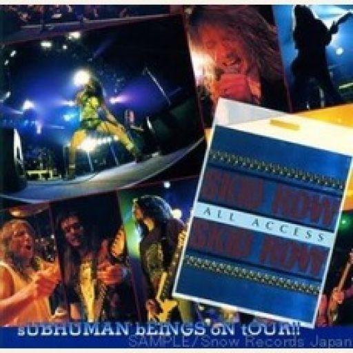 Portada de Álbum "Subhuman Beings On Tour", de Skid Row