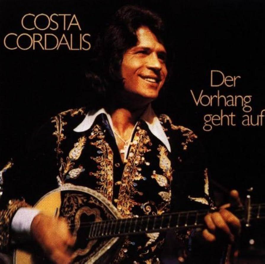 Portada de Álbum "Der Vorhang Geht Auf", de Costa Cordalis