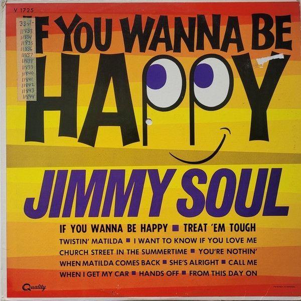 Portada de Álbum "If You Wanna Be Happy", de Jimmy Soul