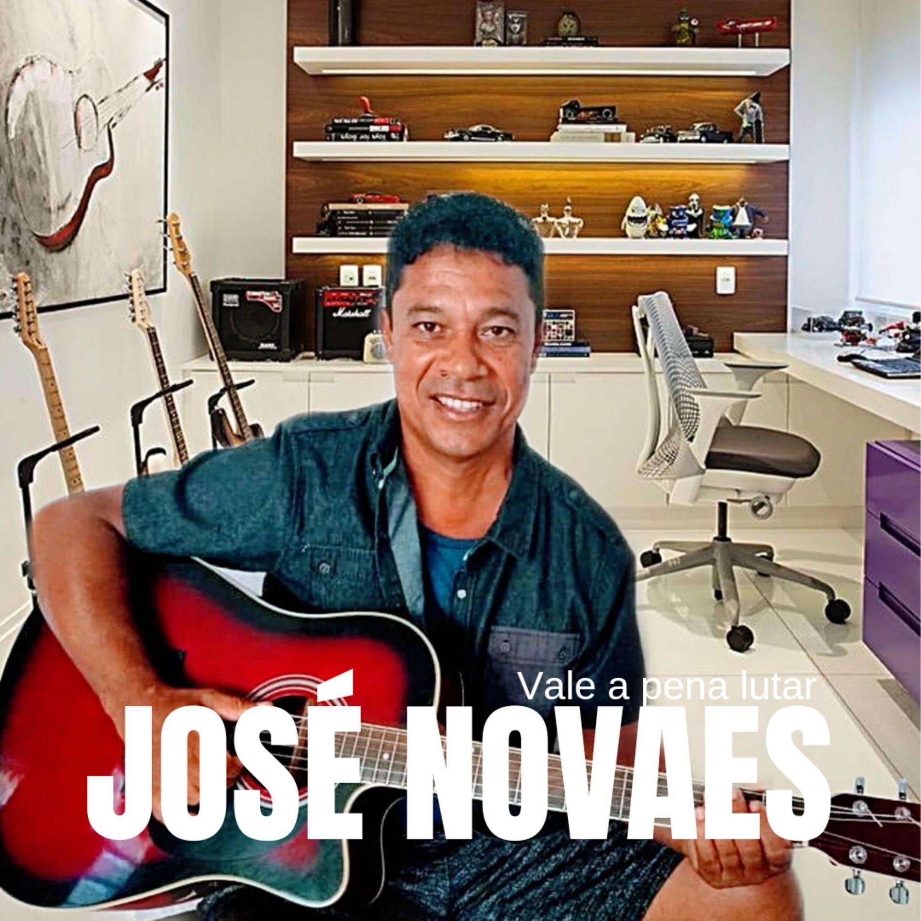 Capa do Single/EP "Vale a Pena Lutar", de José Novaes