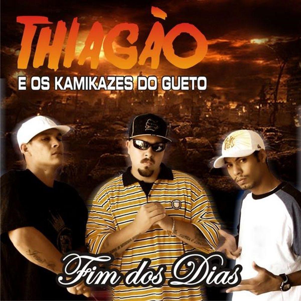 Portada de Álbum "Fim Dos Dias", de Thiagão e Os Kamikazes do Gueto
