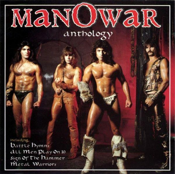 Capa do álbum "Anthology", de Manowar