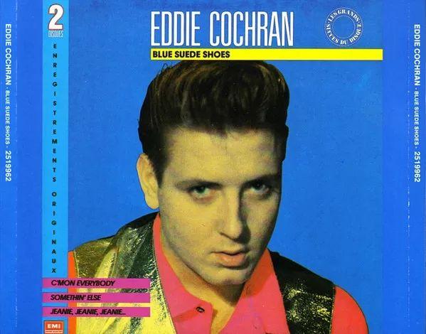 Album cover of "Blue Suede Shoes" by Eddie Cochran