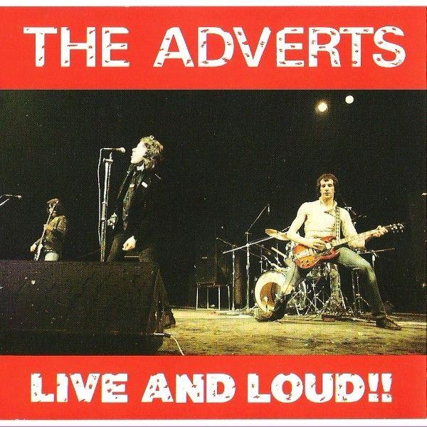 Capa do Álbum "Live And Loud!!", de The Adverts