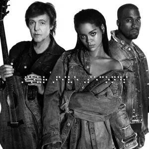 Album cover of "FourFiveSeconds" by Rihanna