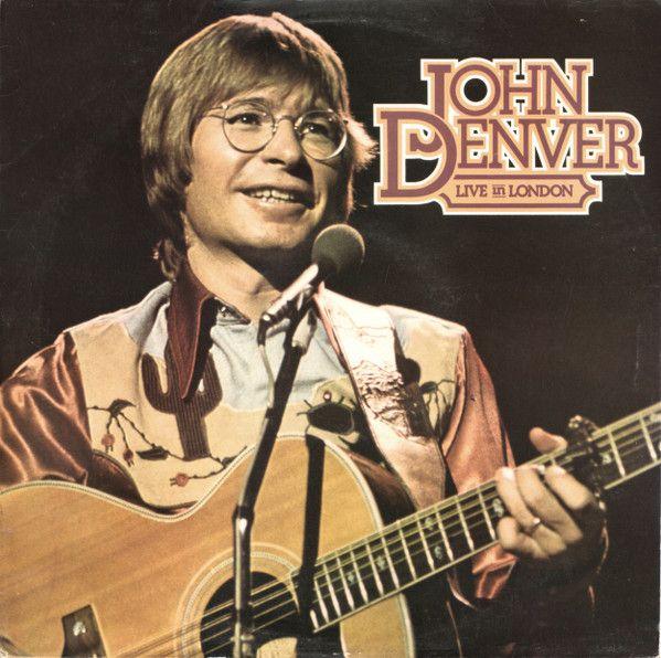 Portada del álbum "Live In London", de John Denver