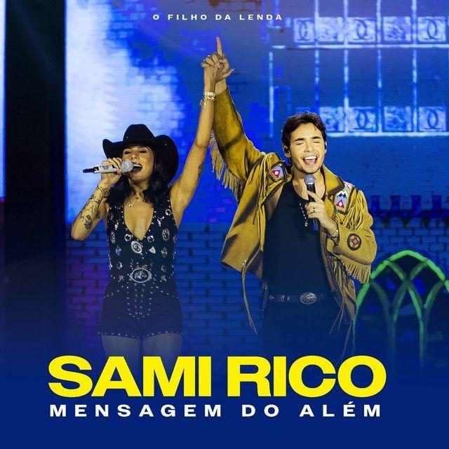 Capa do Single/EP "Mensagem Do Além (part. Ana Castela)", de Sâmi Rico